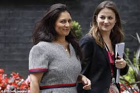 Home secretary priti patel said she would not 'take the knee' in support of the black lives matter movement as she criticised the protests which interrupted, she sought to clarify that she was not criticising the right to protest but rather the dreadful action last year. I Want Criminals To Be Terrified Says Priti Patel Home Secretary To Restore Confidence In Britain Daily Mail Online