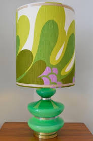 Flower Power Style Table Lamp 1970s Retro Lamp Mason Jar Chandelier Diy Diy Lamp Shade