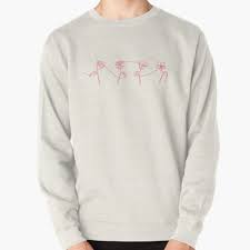 Check spelling or type a new query. Bts Love Yourself Flowers Black Pullover Sweatshirt By Laurki Redbubble