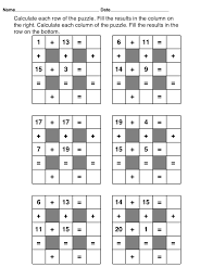 Usa daily crossword fans are in luck—there's a nearly inexhaustible supply of crossword puzzles online, and most of them are free. Math Puzzles Printable For Kids Maths Puzzles Fun Math Worksheets 1st Grade Math Games