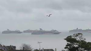 Six Cruise Ships In Torbay Radio Exe