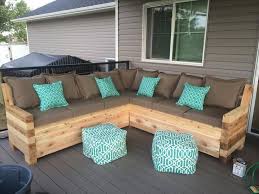 Involves no cutting or inexpensive diy outdoor pallet furniture: Diy Pallet Furniture Patio Sectional Cute766