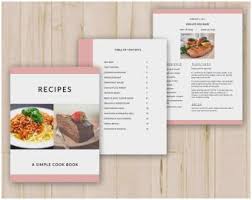 Recipe Booklet Template Amazing Recipe Binder Booklet Template Recipes Recipe Template