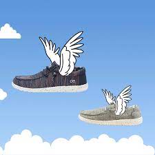 We Are On Our Way Hey Dude Shoe Poster Comfortable Shoes