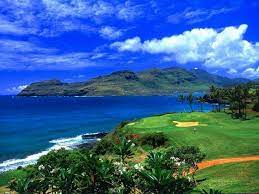 Sky Cloud Sea Fullsceen Hd Wallpaper Landscape Wallpaper Hawaii Golf Golf Courses