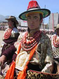 Amdo Style of Tibetan Ceremonial Dress ...