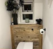 SETTLE WC | Wooden Cistern Unit | Handmade Bathroom ...