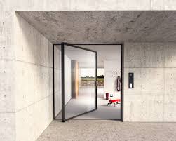 In about an hour, an authorized door glass installer can transform your existing door from boring to beautiful. Glass Door Sky Frame Pivot From Sky Frame
