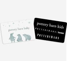 Some purchases may require payment verification which may impact delivery. Gift Services Pottery Barn Kids