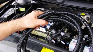 Custom automotive wiring harness services. Quick Tip Fixing Up Engine Bay Wiring Cabling Protection Youtube