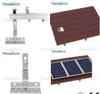 OEM Adjustable Hook Solar Panel Mounting Bracket Accessories Tile Roof Hooks