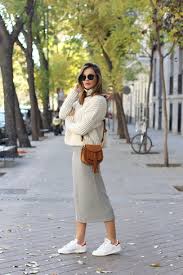 Midi skirts are the perfect ladylike addition to every spring wardrobe. Kenzo Knitted Midi Skirt 371 Farfetch Com Lookastic