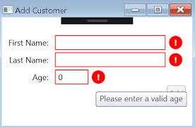 So for every song the image in <imagebrush imagesource=images\music.png is changed. Wpf Mvvm Textbox Validation With Idataerrorinfo Code4noobz
