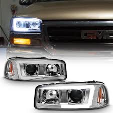 Check spelling or type a new query. Acanii For 1999 2006 Gmc Sierra Yukon Denali Led Light Tube Projector Headlights Headlamps Driver Passenger Side Amazon In Car Motorbike