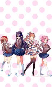 Doki Doki Literature Club Phone Background Literature Club Literature Anime