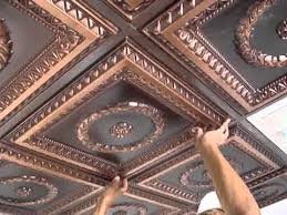 Banker S Hours Faux Tin Ceiling Tile 24 In X 24 In 224 Faux Tin Ceiling Tiles Faux Tin Ceiling Tin Ceiling Tiles