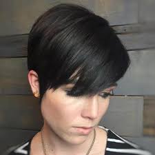 This long pixie cut with bangs hits the ears area and features a very voluminous crown. Pixie Haircuts With Bangs 50 Terrific Tapers