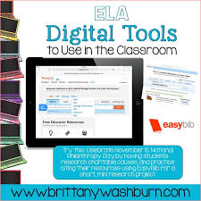 Ela Digital Tools To Use In The Classroom With Ideas For November Elementary Technology Classroom Classroom Technology