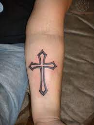 Сross tattoos are by far one of the most universal and common. Forearm Cross Tattoos Page 2 Tattooimages Biz