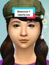 Makeover Liberty Lee #fyp #paravocê #thesims4 #Sims4 #makeoverthesims