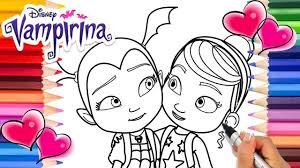 Cartoon disney junior crafts & activities womanmate. Vampirina And Poppy Coloring Book Disney Vampirina Coloring Pages Ve Coloring Books Coloring Pages Printable Coloring Pages