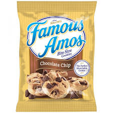 Famous Amos Choc Chip Bite Size Cookies 56g The American Candy Store