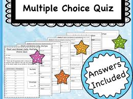 The pattern of majority of biology exams are multiple choice questions. Plant And Animal Cells Teaching Resources