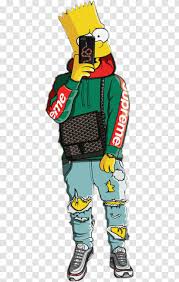 Bart Simpson A Bathing Ape Image Supreme Drawing Hypebeast Transparent Png How to draw hypebeast bart simpson ! supreme drawing hypebeast transparent png
