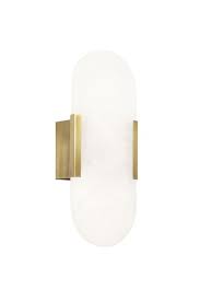 Art Deco Oval Marble Wall Light Wall Lights Art Deco Hotel Art Deco Lighting