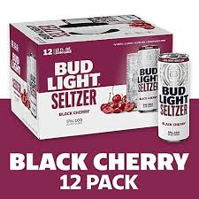 Natural carbonation and quality ingredients like sparkling water, real cane sugar, and natural fruit flavor create a light and bubbly seltzer for any occasion. Bud Light Seltzer Black Cherry In Cans 12 12 Fl Oz Tom Thumb