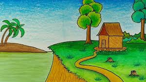 Gambar pemandangan dengan crayon merupakan salah satu gambar yang biasa dicari banyak orang terutama untuk anak yang masih sekolah untuk mencari. Cara Menggambar Bunga Dengan Mudah Dan Menarik Menggambar Bunga Seruni By Ory Channel