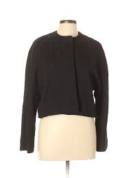 details about balenciaga women black jacket 42 french