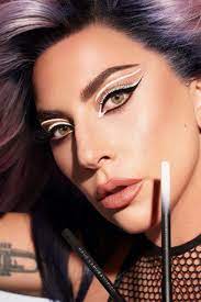 lady gaga stuns in haus laboratories gel eyeliner campaign pencil eyeliner lady gaga makeup perfect eyeliner