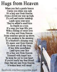 Hugs From Heaven Grieving Quotes Grief Poems Grief Quotes