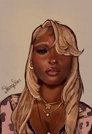 ⭐️Creator: Caitlyn Campbell ladycaityart ⭐️Medium: Procreate I've been  practicing using Procreate to expand some of my skills and I'm unbelievably  proud of this piece! A local comedian asked for submissions for a