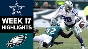 Cowboys Vs Eagles Nfl Week 17 Game Highlights Youtube cowboys vs eagles nfl week 17 game highlights