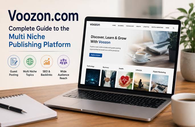 Voozon.com: Complete Guide to the Multi Niche Publishing Platform -  Madeformasons