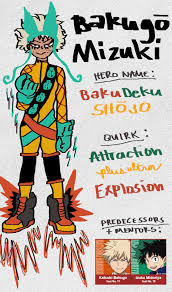 To make a new life just for her and her child. Bakudeku Daughter On Tumblr