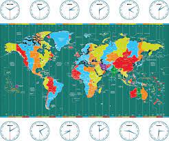 If Each Time Zone Were One Hour Apart Each One Should Theoretically Be 15 Degrees Wide On A Map Resulting In A Total Of 24 Worldwide Time Zones Zone Time