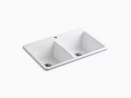 Check spelling or type a new query. Deerfield Undermount Kitchen Sink W Five Faucet Holes K 5873 5u Kohler Kohler