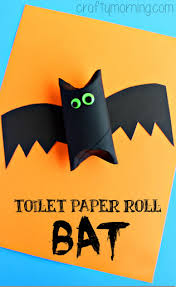 Watch as dancing ellie and mommy do a super fun, kid friendly diy! Toilet Paper Roll Bat Craft For Kids Crafty Morning