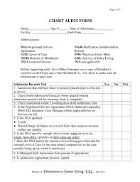 5 Chart Audit Forms Pdf