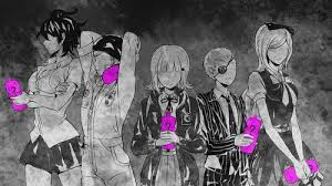Akane Owari Soda Kazuichi Chiaki Nanami Fuyuhiko Kuzuryu And Sonia Nevermind Super Danganronpa 2 Go Danganronpa Characters Danganronpa Danganronpa Memes