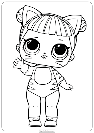 Toys lol are treading the peak of popularity among children throughout the world. Free Printable Coloring Pages
