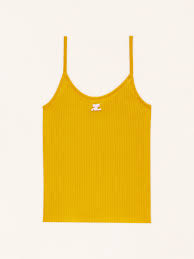 Pricing available exclusively from avenue.com. Reedition Knit Tank Top Courreges