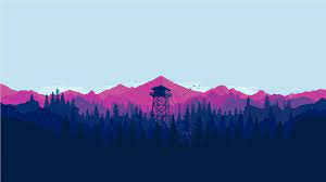 Sunrise Firewatch 2560 X 1440 Firewatch Abstract Iphone Wallpaper Sunset Artwork
