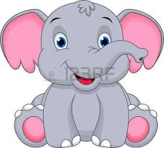 Cute Baby Elephant Cartoon Elefante De Dibujos Animados Elefante Infantil Dibujos De Elefantes
