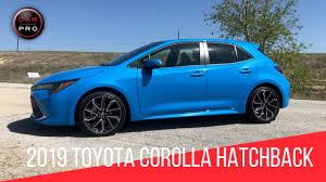 Se se nightshade edition xse. 2019 Toyota Corolla Hatchback Xse First Look Youtube