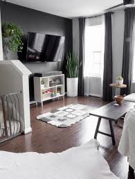 Modern Minimal Townhome For A Family Of Three And Two Cats Townhouse Decorating Townhouse Living Room Decor Scandinavian Design Living Room