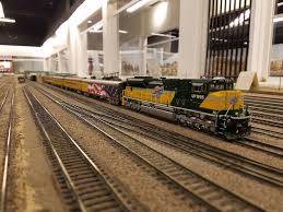 Up 1995 Cnw Business Train Model Trains Model Railroad Train